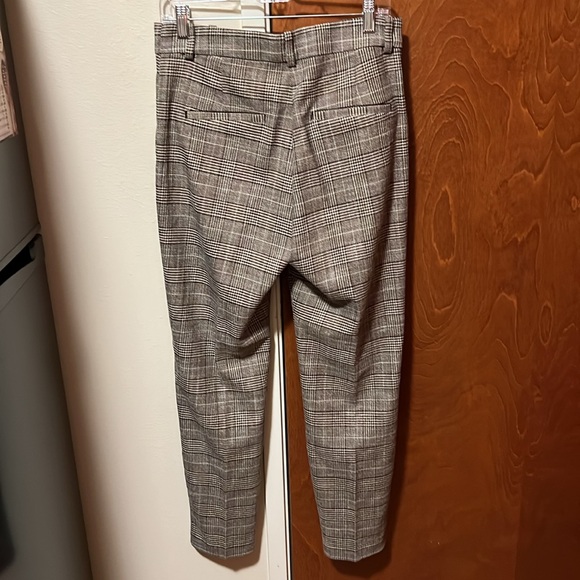 H&M black and white plaid slacks-EUC - Picture 10 of 12